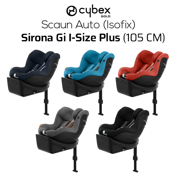 SIRONA GI I-SIZE PLUS 61 - 105 CM / 6 LUNI - 4 ANI / MAX 18 KG